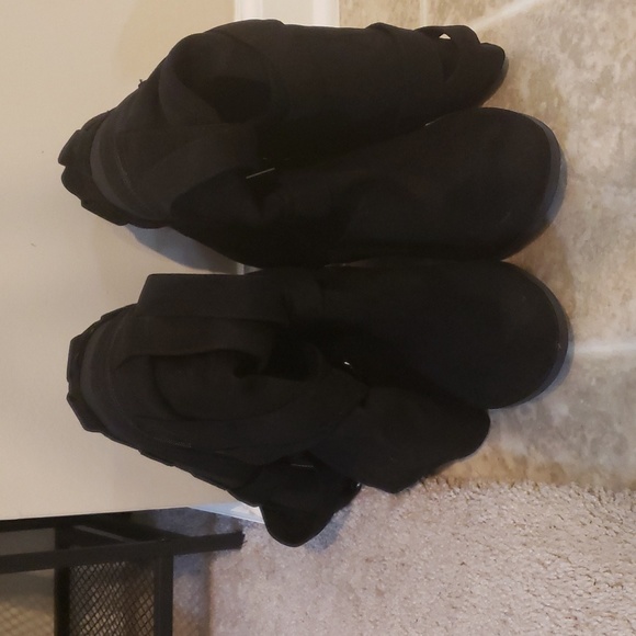 Strappy Heeled Knee Boot (WW) 10 Torrid Black - Picture 7 of 10